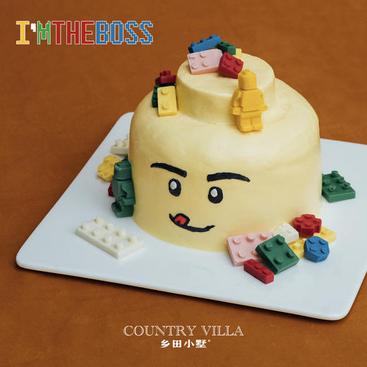 I'M THE BOSS 积木蛋糕 商品图1