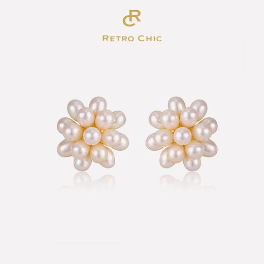 【演员-张予曦同款】Luxuriant Flowers繁花系列 | 心花简约耳钉 商品图0