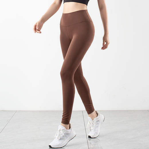 跃牌【倚窗听雨系列】裸感高腰提臀瑜伽裤CK028 商品图4