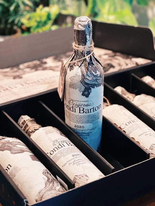 6支装！端午好礼~法国Condi Barton康蒂巴顿·*级混酿AOP级红葡萄酒750ml*6瓶】酒液呈红宝石略紫 ⁢口感平衡圆润 ⁣果味饱满 ⁬带有浓郁果香 层次超级丰富礼盒装 商品图0