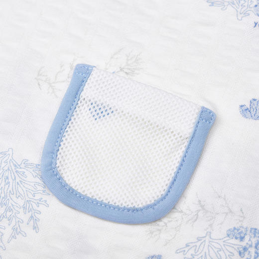 英氏婴儿连体衣男女宝宝碧浮短裆蛤夏季新款三角哈YLDBJ2P007A 商品图3