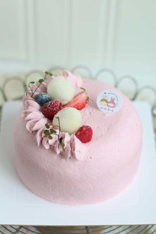 玫瑰荔枝覆盆子蛋糕 商品图1
