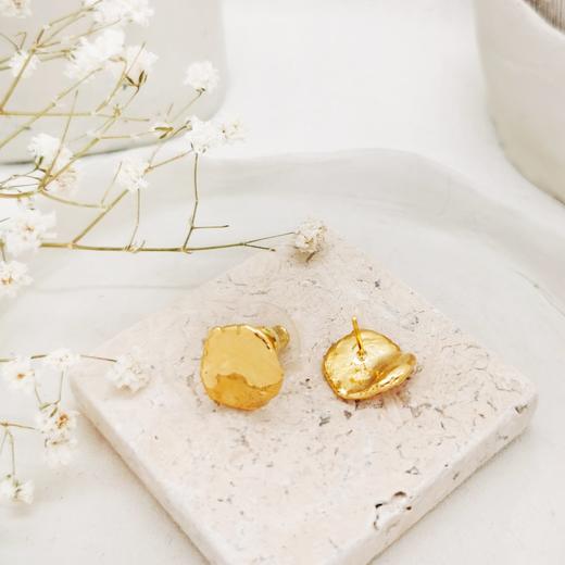 订购8周｜Elise Tsikis-Avlonia-金色 耳环［美国设计师］ 商品图5
