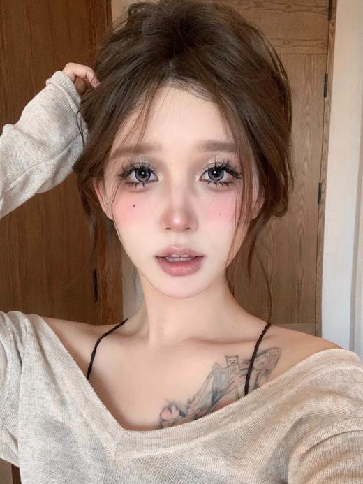 【大直径】T-SUKICON-狂恋苦艾-14.5mm【年抛 0-800度 无525/575】 商品图8