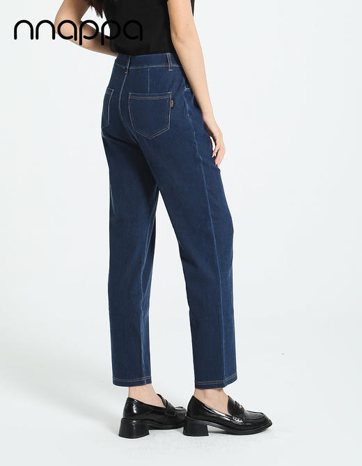 天丝外穿小直筒牛仔裤（绿纤）29241 商品图2