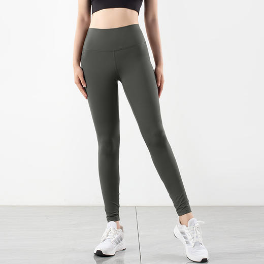 跃牌【倚窗听雨系列】裸感高腰提臀瑜伽裤CK028 商品图1