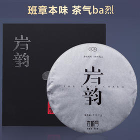 2018年岩韵普洱生茶 普洱春茶 生茶饼357克