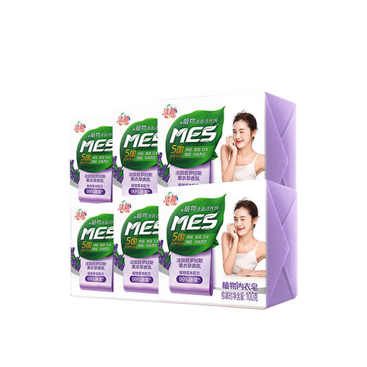 洁劲100植物内衣皂100g*6块 商品图2