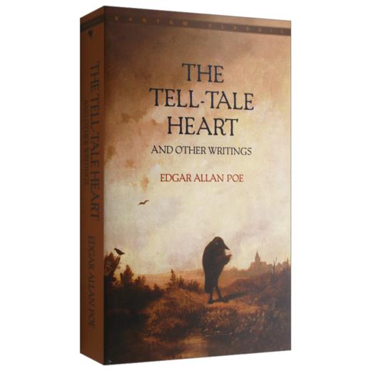 英文原版小说 The Tell-Tale Heart 讲故事的心 英文版 举一反三般的心 埃德加爱伦坡 Edgar Allan Poe 泄密的心 侦探推理悬疑惊悚 商品图0