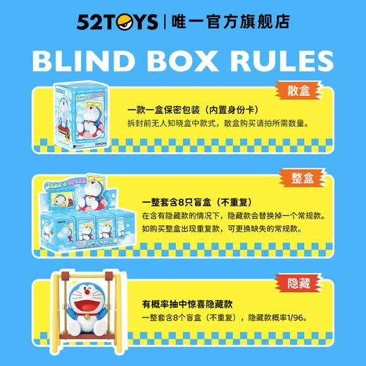 52TOYS 哆啦A梦 Take a Break 8只/盒 盲盒 商品图3