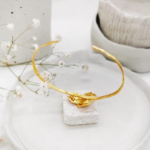订购8周｜Elise Tsikis-Elidas-甲虫 金色 手镯［美国设计师］ 商品图3
