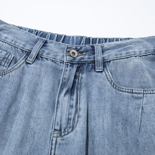 【断码清仓】HX 夏季水洗牛仔长裤C201320044101 商品图6