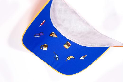 严素空顶帽3.2 魔术贴可调头围硬帽檐空顶帽健身跑步徒步严素态度 商品图6