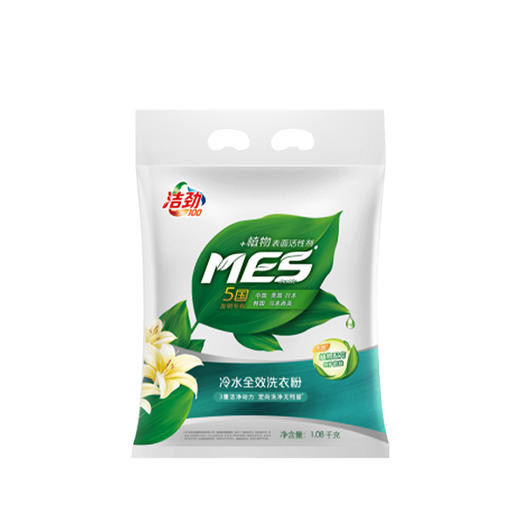洁劲冷水全效洗衣粉1.08KG 商品图3