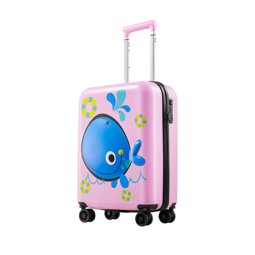 银座小鲸鱼系列-高颜值20寸儿童行李箱拉杆箱学生旅行箱A-6732L 商品图2