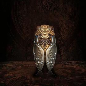 凌云吊坠丨一鸣惊人项链挂饰男银饰品女配件金蝉挂坠