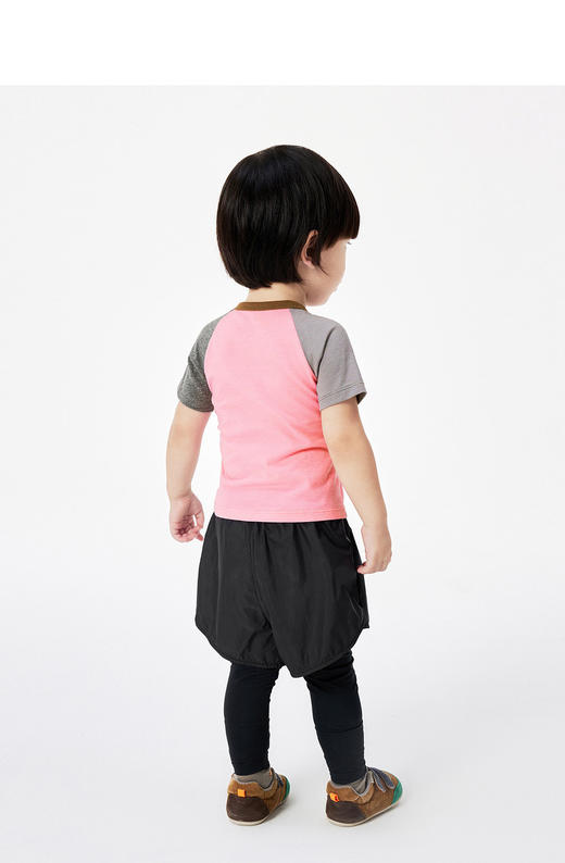 jnby  23年夏款  长绒棉插肩袖短袖T恤  YN6112510 商品图6