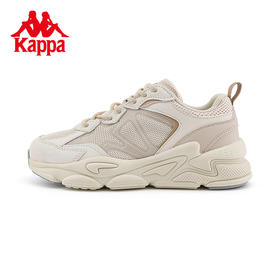 Kappa卡帕复古跑鞋2023新款情侣男女运动鞋厚底老爹鞋休闲旅游鞋