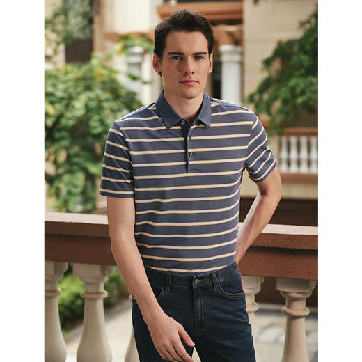 YvesFigarau伊夫·费嘉罗休闲短袖T恤950826 商品图1