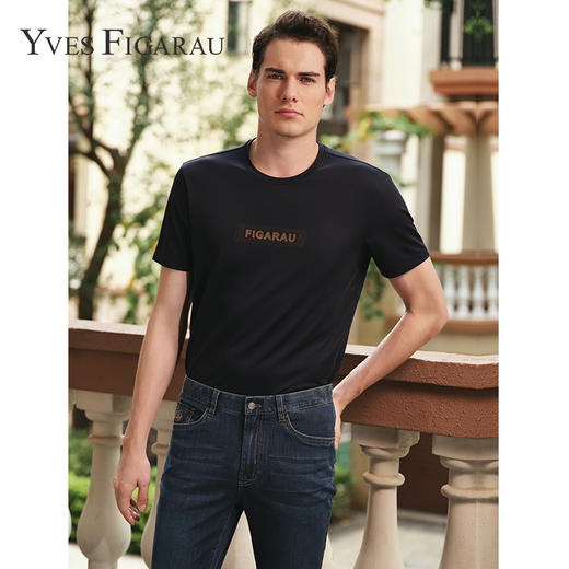 YvesFigarau伊夫·费嘉罗休闲短袖T恤956806 商品图0