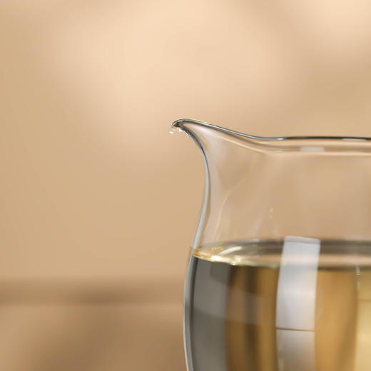 禾器晶彩泰然公道杯高硼硅耐热玻璃公杯大号可加热分茶器茶具 商品图6