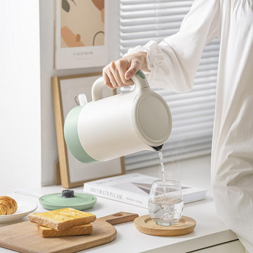 小熊（Bear）电水壶保温壶电热水壶开水壶1.7L大容量养生壶 ZDH-R17H3 商品图2