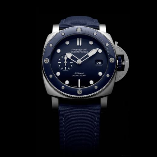 沛纳海 Panerai  Submersible 潜行系列QuarantaQuattro eSteel™ Blu Profondo 腕表 PAM01289 商品图1