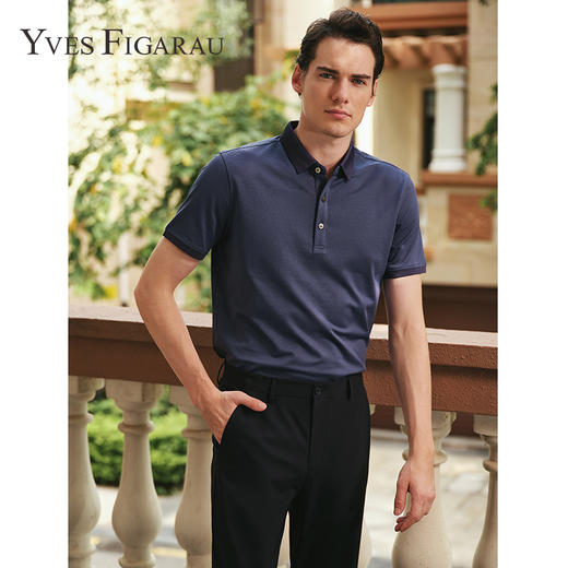 YvesFigarau伊夫·费嘉罗休闲短袖T恤955823 商品图0