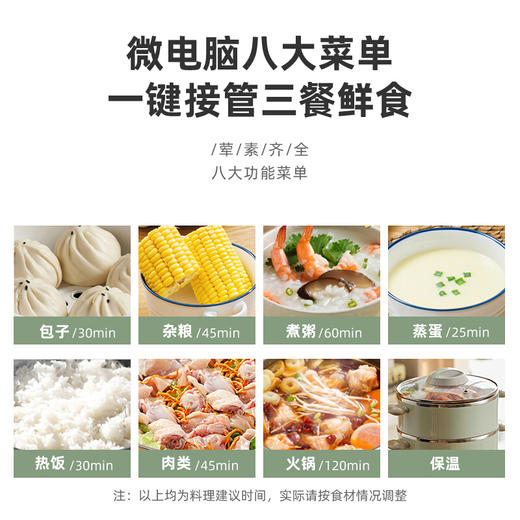 小熊（Bear） 电蒸锅 蒸蛋器 蒸锅家用 电蒸笼 迷你多功能早餐分体式电热煮锅 DZG-D40D2 双层4L 商品图1