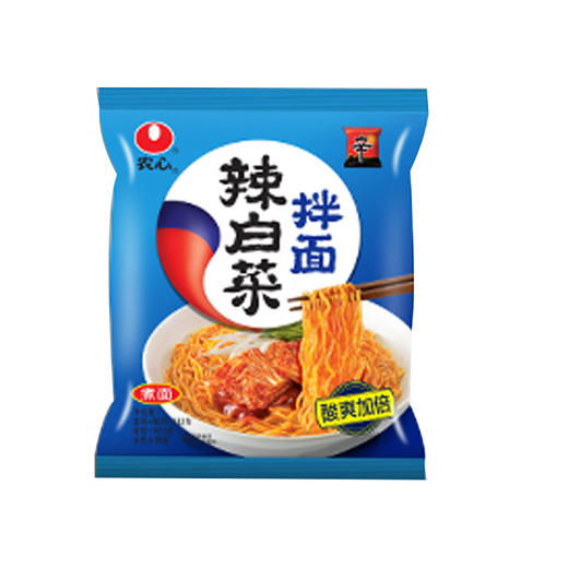 农心辣白菜秘制拌面132g 商品图0