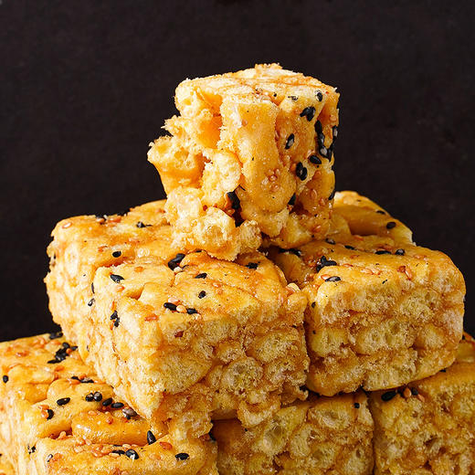 【轻食代餐无“腹”担！荞麦黑麦山药沙琪玛】口感顺滑，软糯有嚼劲，色泽诱人好吃到停不下来，营养丰富，零食营养早餐糕点整箱健康特价清仓 商品图0