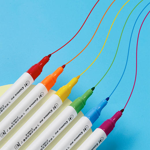 齐心双头水性马克笔ZYMK06-24  24色 商品图4