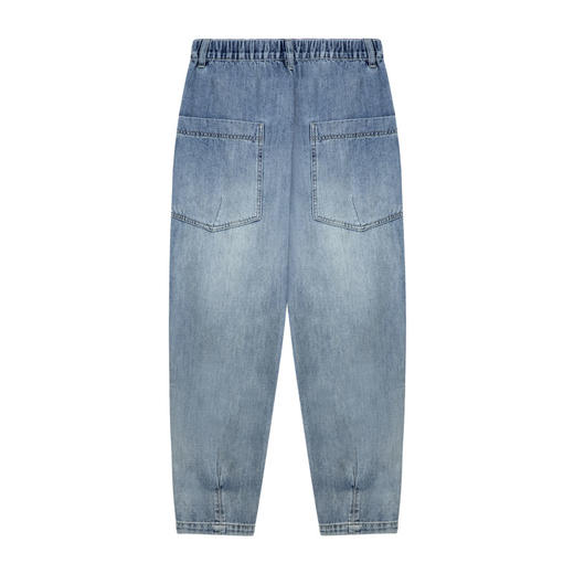 【断码清仓】HX 夏季水洗牛仔长裤C201320044101 商品图5