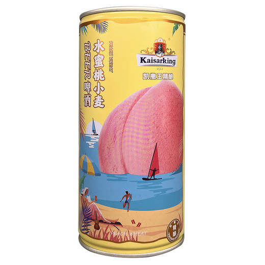 凯撒王蜜桃精酿啤酒1L 商品图0