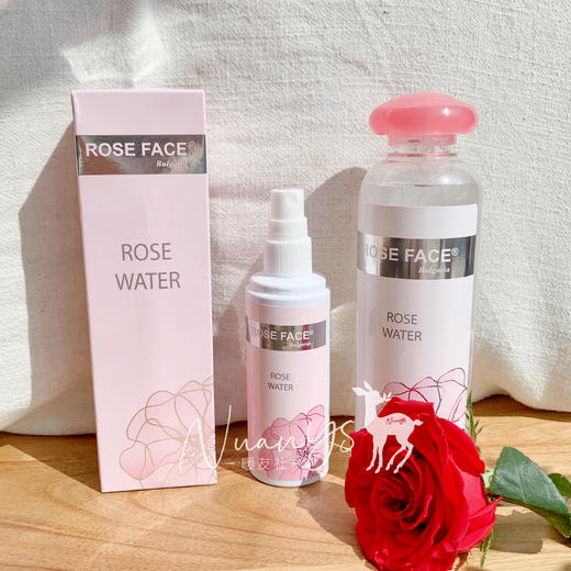 【深层补水 提喨镁白 亢箘qu痘 收縮毛孔 有机 】保加利亚马士革玫瑰纯露水 100ml/500ml  roseface 商品图2