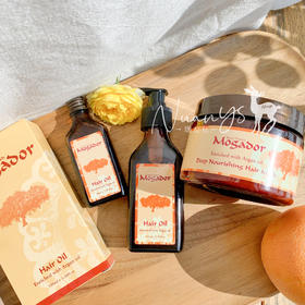 【俢护烫染损伤 抚顺毛躁 柔顺光泽 有机配方】有机护发精油50ml 以色列 MOGADOR