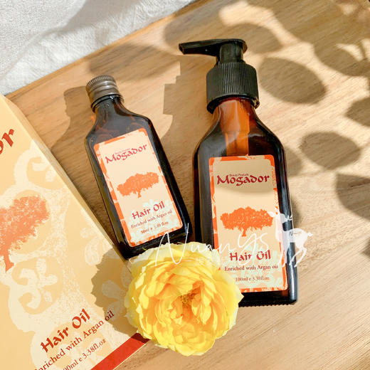 【俢护烫染损伤 抚顺毛躁 柔顺光泽 有机配方】有机护发精油50ml 以色列 MOGADOR 商品图2