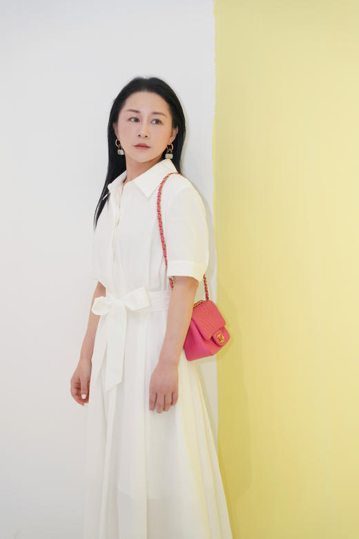 Laurel劳芮 双压褶通勤系带简约衬衫连衣裙LWD341Y03700 商品图4