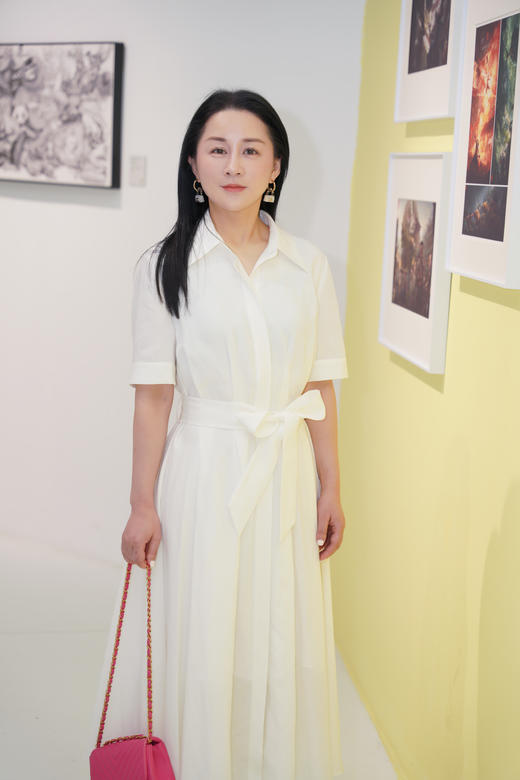 Laurel劳芮 双压褶通勤系带简约衬衫连衣裙LWD341Y03700 商品图2