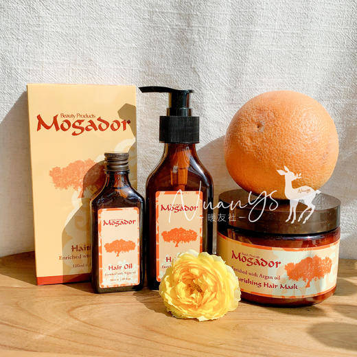 【俢护烫染损伤 抚顺毛躁 柔顺光泽 有机配方】有机护发精油50ml 以色列 MOGADOR 商品图3