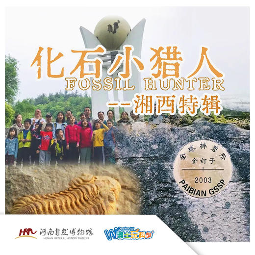 【河南自博-研学】化石小猎人/湘西特辑，触摸金钉子，揭开第一代地球霸主的面纱 商品图0
