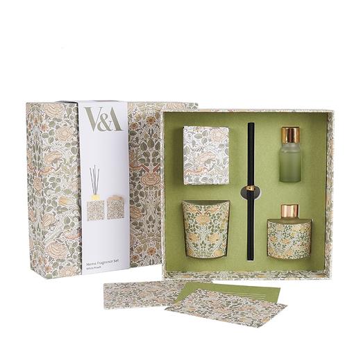 V&A博物馆威廉·莫里斯系列 玫瑰晶石香薰蜡烛无火香薰套装礼盒 商品图4