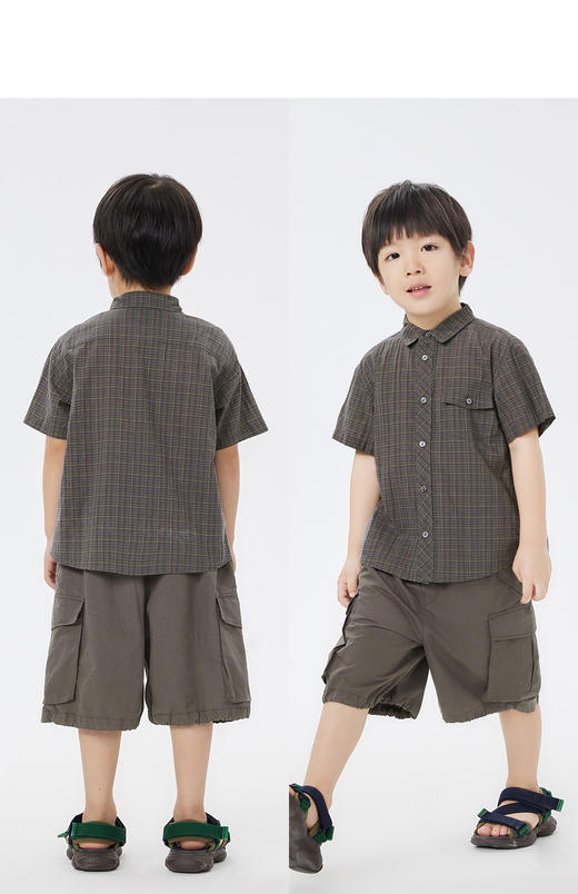 jnby  23年夏款  泡泡纱蓬松柔软短袖衬衣  1N6214610 商品图7