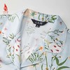 SAINTJOY/上久楷女式蓝灰色印花短袖睡衣套装  JWS21009 商品缩略图12