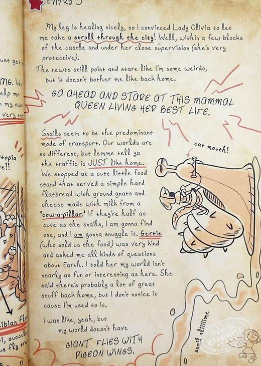 预售 【中商原版】玛茜日记 奇幻沼泽指南 平装 英文原版 Marcys Journal   A Guide to Amphibia 商品图7