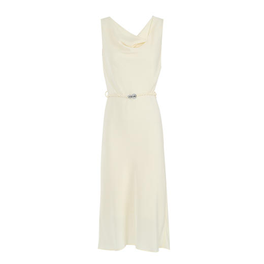 VIMAGE纬漫纪夏季新款气质收腰显瘦无袖连衣裙V1907521 商品图6