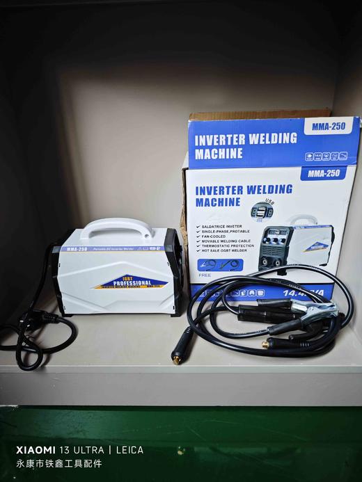 【货号010158】掌中宝250焊机迷你型小焊机USB数字显示电焊机双屏幕带焊把线 商品图4