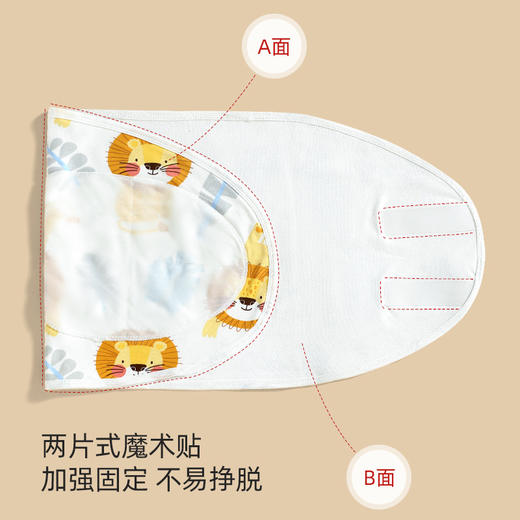 【一巾多用 既防惊跳又护肚】婴儿防惊跳神器新生儿睡袋宝宝防惊吓睡觉襁褓巾春夏薄款a类包巾 商品图3