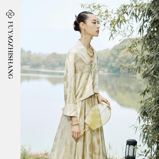 IWY/扶摇系列 夏季清冷感复古中式外套23FYC142 商品图2