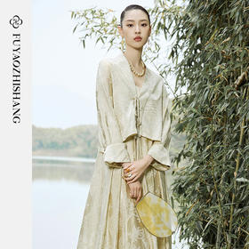 IWY/扶摇系列 夏季清冷感复古中式外套23FYC142